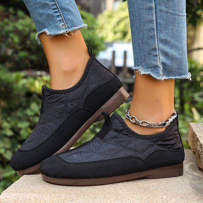 Gwendolin – Dámske zimné nazúvacie topánky s teplou flísovou podšívkou