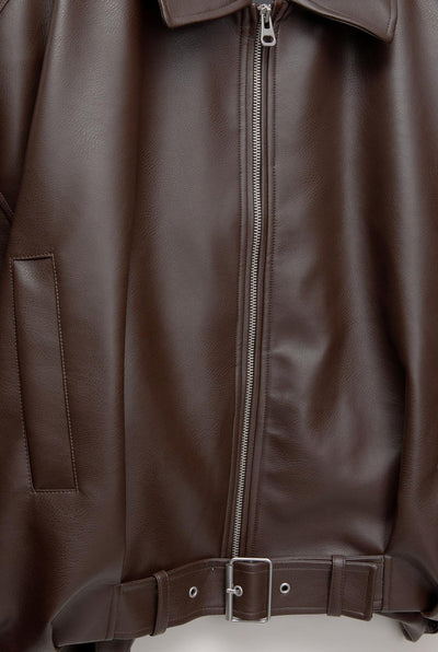 Celinia – Retro bunda z eko kože s nadčasovým šarmom