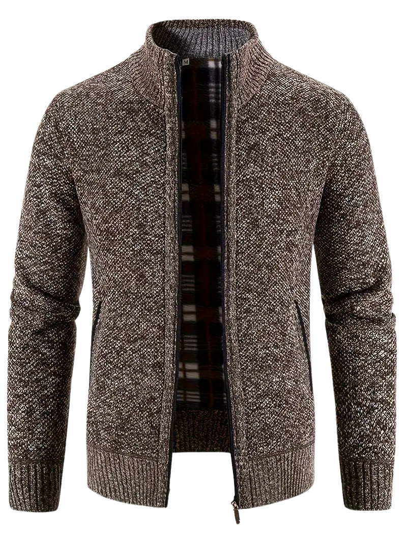 Adrien – Pánsky kardigan so zipsom