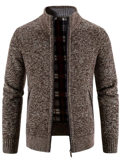 Adrien – Pánsky kardigan so zipsom