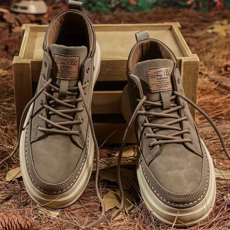 Elio – pánske kožené ortopedické topánky pre pohodlie a štýl každý deň