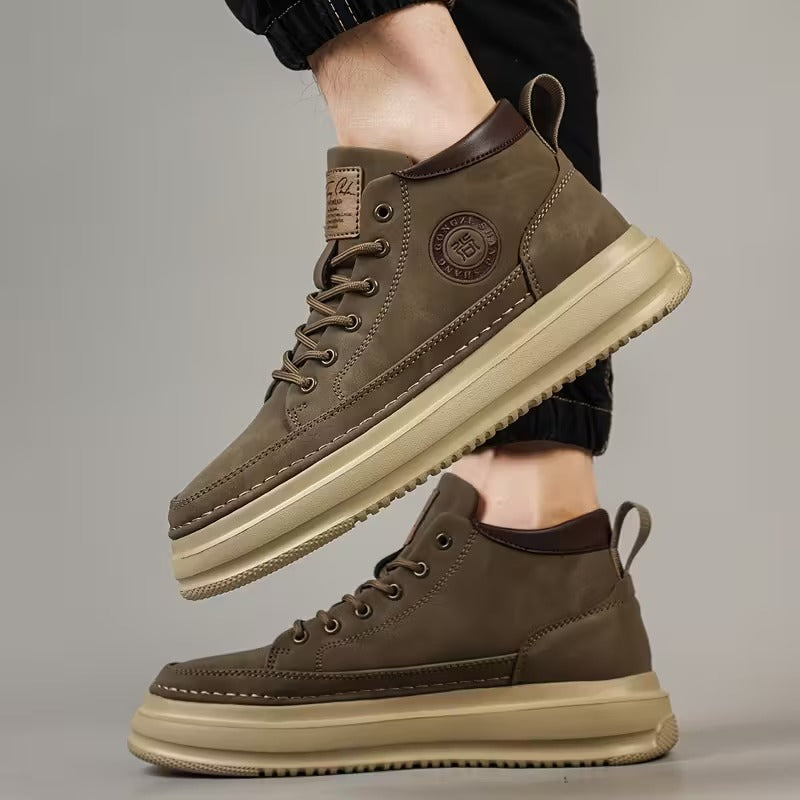 Elio – pánske kožené ortopedické topánky pre pohodlie a štýl každý deň