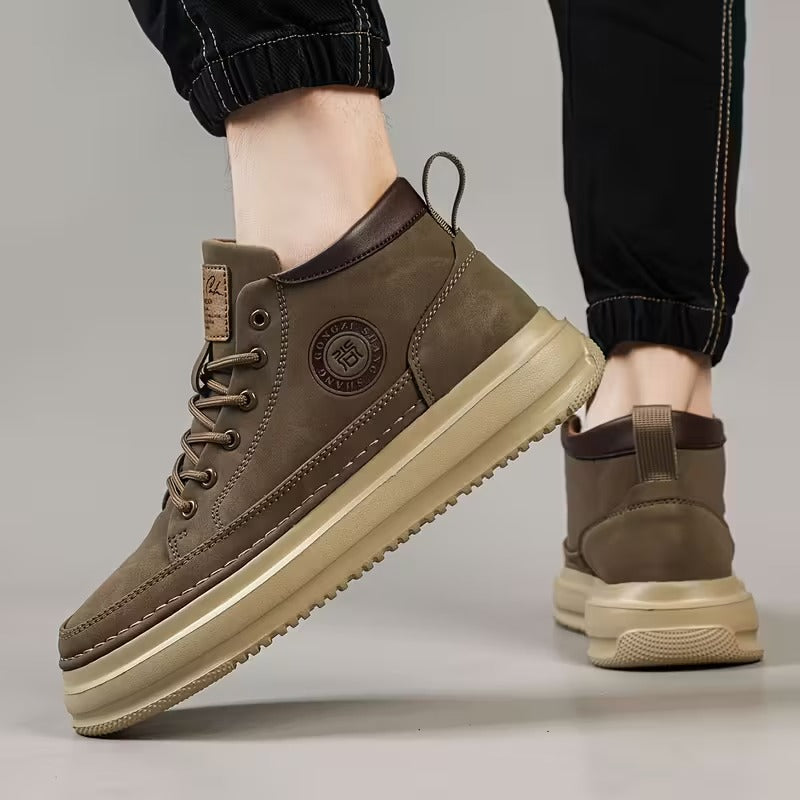 Elio – pánske kožené ortopedické topánky pre pohodlie a štýl každý deň